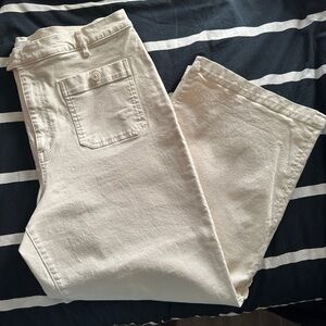 LOFT Wide Leg Jeans